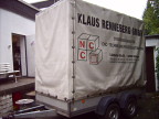 Hänger mit Tandemachse
